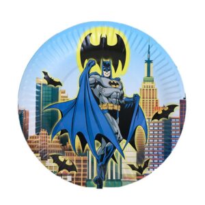 Batman Party 9inch Paper Plates 10 pieces