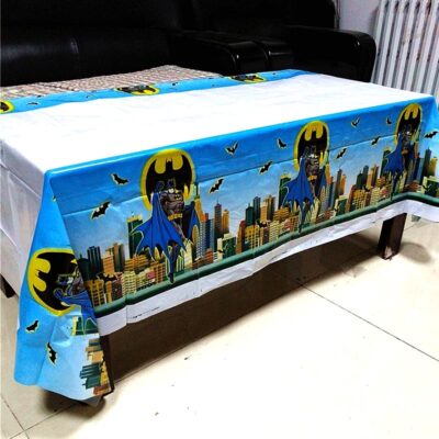 Batman party plastic tablecover 180x108cm, Auckland NZ