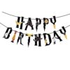 Harry Potter theme Happy Birthday banner 13 cards 3m white ribbon, Auckland NZ