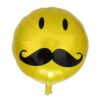 Face Emoji foil party balloon 45cm AF-164 self-sealing, Auckland NZ