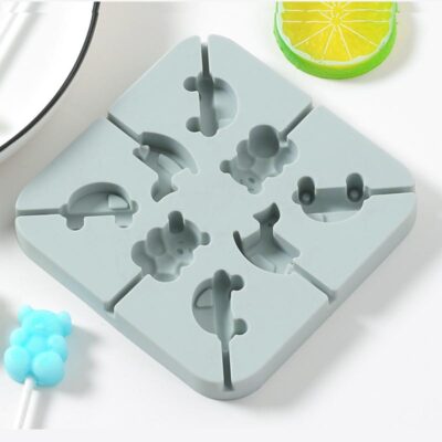 Trojan and car bear Trojan horse and car silicone candy mould 12.6x12.6cm grey, Auckland NZ