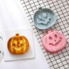 Halloween pumpkin silicone baking mould 21x21.8x4.1cm pink, Auckland NZ