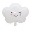 Smile happy cloud foil balloon 40x30cm mylar, party decoration Auckland NZ