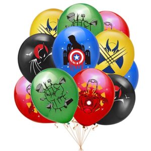 Marvel Avenger balloon package 6 pieces 12 inch helium quality, Auckland NZ
