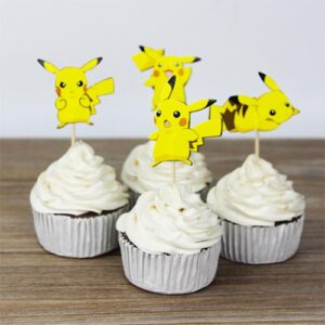 Pikachu Pokémon cupcake toppers 24 pieces, Auckland NZ