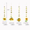 Sunflower paper garlands 2