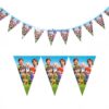 cocomelon Hanging Banner Party Garland Cocomelon birthday party hanging flag banners 3m 10 flags, Auckland NZ
