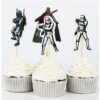 Star Wars party cupcake toppers 24 pieces, Auckland NZ