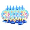 Baby Shark party blue blowouts 6 pieces cardstock paper, Auckland NZ