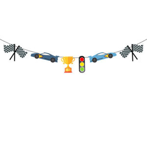 Racing car party banner 3m, Auckland NZ