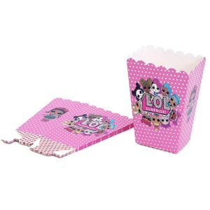 LOL Surprise party popcorn box 6 pieces 6.5x4.5x13cm, Auckland NZ