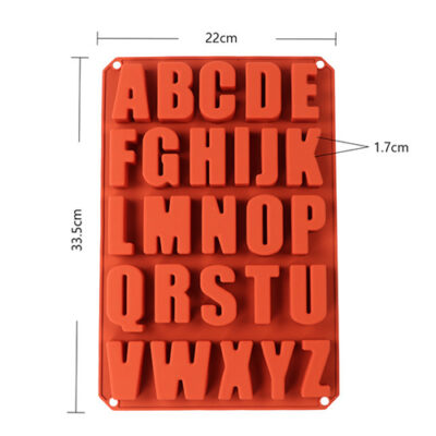 26 letters mould1