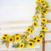 34 sunflower vine string