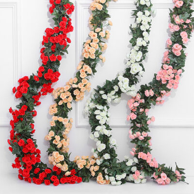 69 head rose vine string