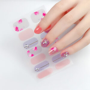 Waterproof nail wrap sticker XYN-001 nail art design, Auckland NZ