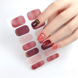 Waterproof nail wrap sticker XYN-005 nail art design, Auckland NZ