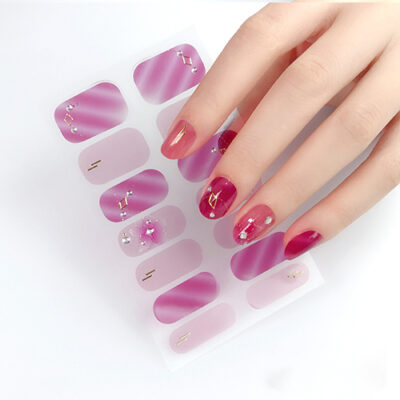Waterproof nail wrap sticker XYN-006 nail art design, Auckland NZ