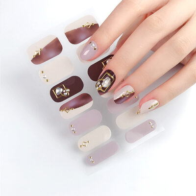 Waterproof nail wrap sticker XYN-007 nail art design, Auckland NZ