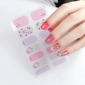 Waterproof nail wrap sticker XYN-009 nail art design, Auckland NZ