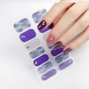 Waterproof nail wrap sticker XYN-015 nail art design, Auckland NZ