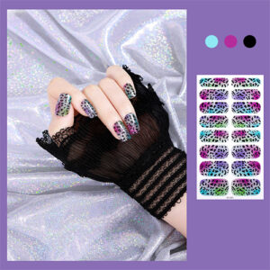 Waterproof nail wrap sticker XZE-0301 nail art design, Auckland NZ