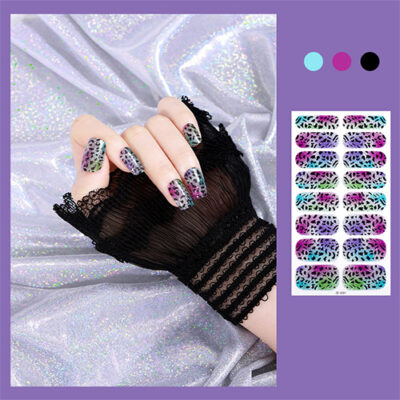 XZE-0301 Waterproof nail wrap sticker XZE-0301 nail art design, Auckland NZ