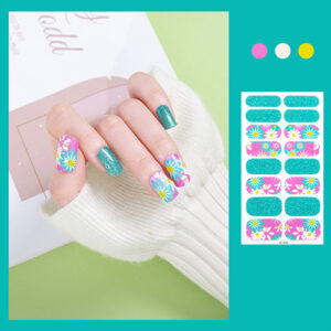 Waterproof nail wrap sticker XZE-0304 nail art design, Auckland NZ