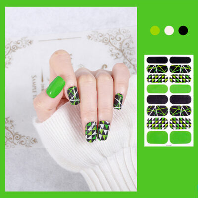 XZE-0305 Waterproof nail wrap sticker XZE-0305 nail art design, Auckland NZ