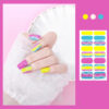 Waterproof nail wrap sticker XZE-0306 nail art design, Auckland NZ