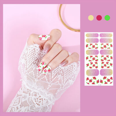 XZE-0309 Waterproof nail wrap sticker XZE-0309 nail art design, Auckland NZ