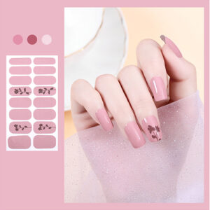 Waterproof nail wrap sticker XZE-03010 nail art design, Auckland NZ