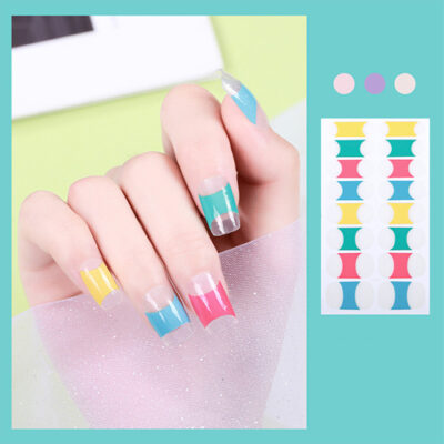 XZE-0311 Waterproof nail wrap sticker XZE-03011 nail art design, Auckland NZ