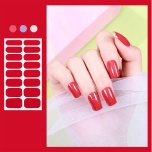Waterproof nail wrap sticker XZE-03012 nail art design, Auckland NZ
