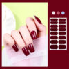 Waterproof nail wrap sticker XZE-03013 nail art design, Auckland NZ