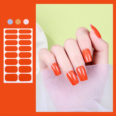 XZE-0314 Waterproof nail wrap sticker XZE-03014 nail art design, Auckland NZ