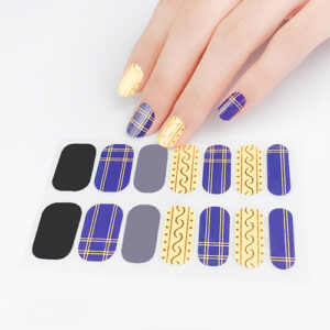 Waterproof nail wrap sticker XZX-3042 nail art design, Auckland NZ