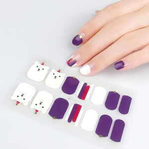 Waterproof nail wrap sticker XZX-3048 nail art design, Auckland NZ