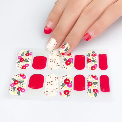 XZX-3049 Waterproof nail wrap sticker XZX-3049 nail art design, Auckland NZ