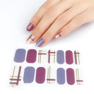 Waterproof nail wrap sticker XZX-3054 nail art design, Auckland NZ