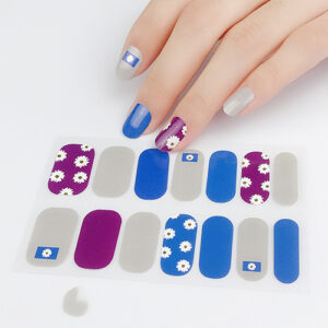 Waterproof nail wrap sticker XZX-3056 nail art design, Auckland NZ