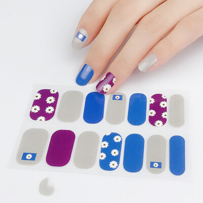 Waterproof nail wrap sticker XZX-3056 nail art design, Auckland NZ