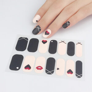 Waterproof nail wrap sticker XZX-3060 nail art design, Auckland NZ