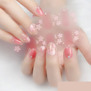Waterproof nail wrap sticker XZX-3118 nail art design, Auckland NZ