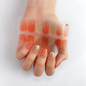 Waterproof nail wrap sticker XZX-3440 nail art design, Auckland NZ