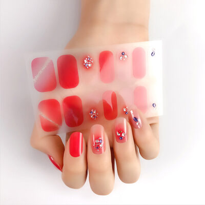 XZX-3442 Waterproof nail wrap sticker XZX-3442 nail art design, Auckland NZ