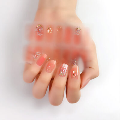 XZX-3446 Waterproof nail wrap sticker XZX-3446 nail art design, Auckland NZ