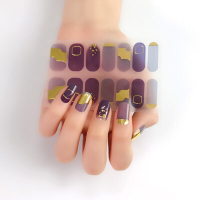 Waterproof nail wrap sticker XZX-3447 nail art design, Auckland NZ