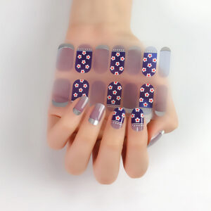 Waterproof nail wrap sticker XZX-3448 nail art design, Auckland NZ