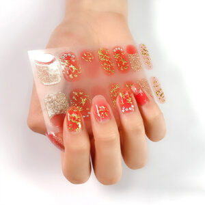 Waterproof nail wrap sticker XZX-3449 nail art design, Auckland NZ