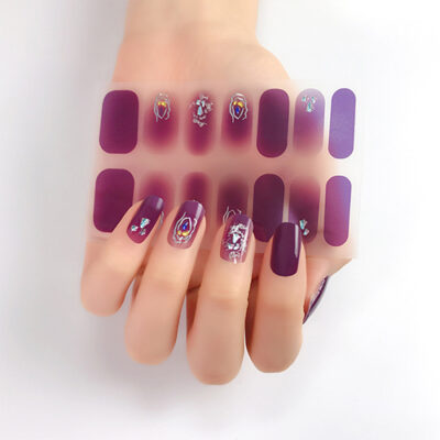Waterproof nail wrap sticker XZX-3452 nail art design, Auckland NZ